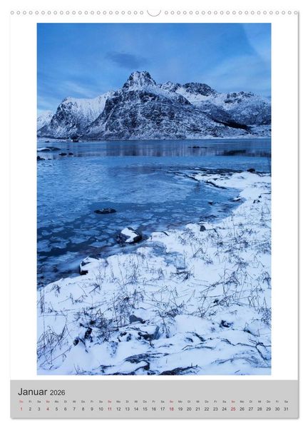 Produktbild: Bezauberndes Norwegen ~ Lofoten & Nordland ~ (Wandkalender 2026 DIN A2 hoch), CALVENDO Monatskalender