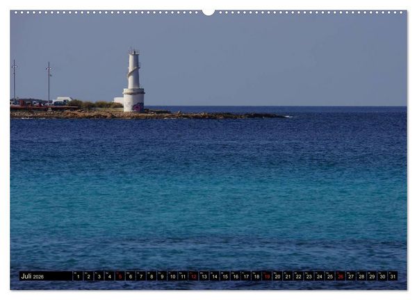Produktbild: Formentera - Mittelmeerinsel voller Magie (Wandkalender 2026 DIN A2 quer), CALVENDO Monatskalender