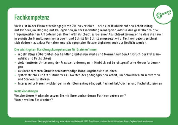 Produktbild: P&auml;dagogische Haltung entwickeln und leben