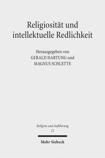 Produktbild: Religiosit&auml;t und intellektuelle Redlichkeit
