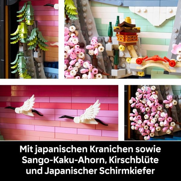 Produktbild: LEGO Art 31218 Japanische Kirschbl&uuml;tenlandschaft, DIY Wanddeko