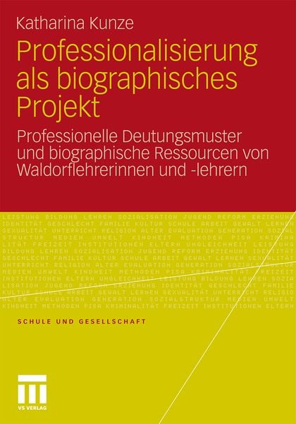 Produktbild: Professionalisierung als biographisches Projekt