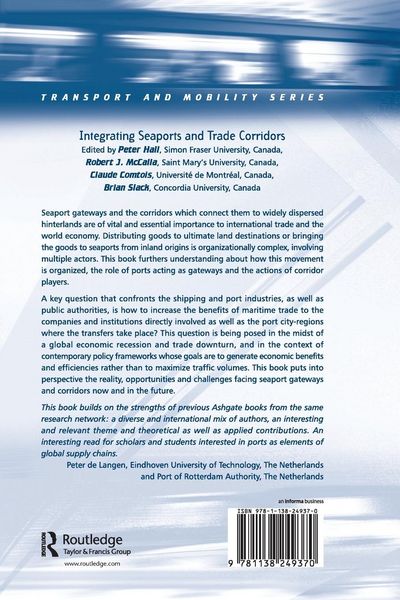 Produktbild: Integrating Seaports and Trade Corridors