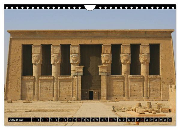 Produktbild: Zwischen Luxor und Qena - antikes &Auml;gypten am Nil (Wandkalender 2026 DIN A4 quer), CALVENDO Monatskalender