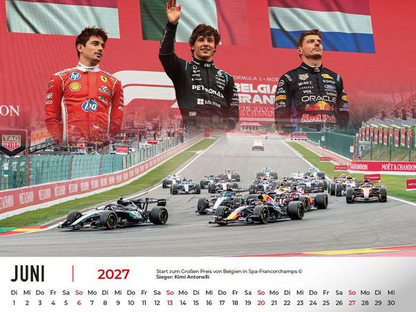 Produktbild: Formel 1 World Championship Kalender 2027