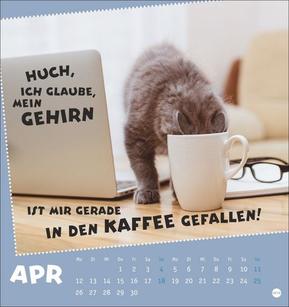 Produktbild: Mach mal Pause Postkartenkalender 2027 - F&uuml;r das Arbeitstier in dir