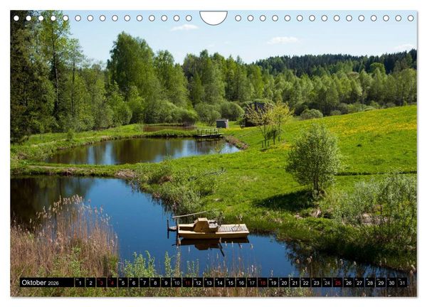 Produktbild: Litauens Sch&ouml;nheiten (Wandkalender 2026 DIN A4 quer), CALVENDO Monatskalender