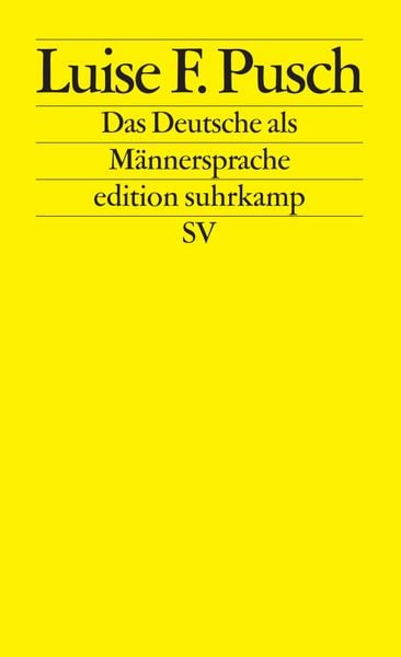 Produktbild: Das Deutsche als Männersprache