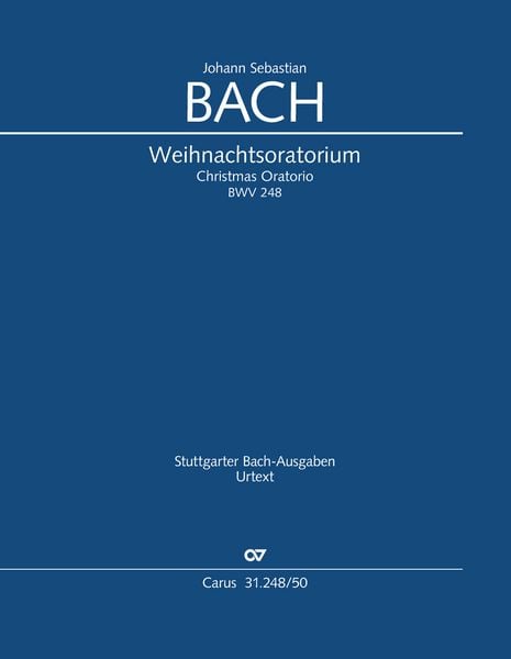 Produktbild: Weihnachtsoratorium Teile I-VI (Klavierauszug)