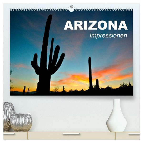 Produktbild: Arizona &bull; Impressionen (hochwertiger Premium Wandkalender 2026 DIN A2 quer), Kunstdruck in Hochglanz