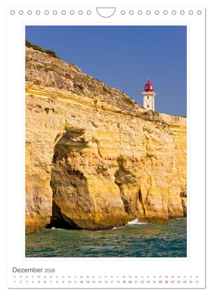 Produktbild: Portugal. Algarve (Wandkalender 2026 DIN A4 hoch), CALVENDO Monatskalender