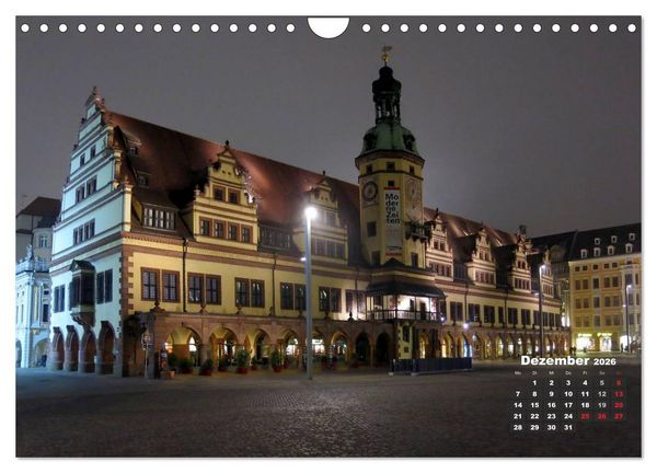 Produktbild: 1000 Jahre Leipzig (1015 - 2026) (Wandkalender 2026 DIN A4 quer), CALVENDO Monatskalender