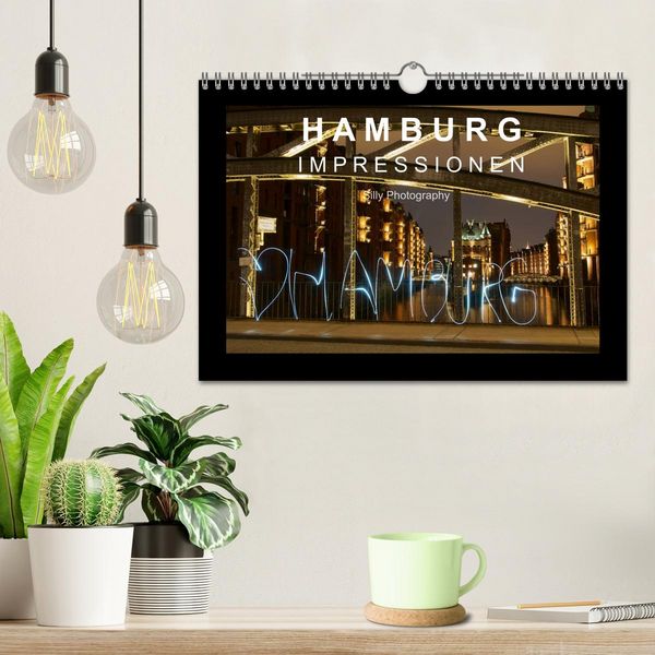 Produktbild: Hamburg - Impressionen (Wandkalender 2026 DIN A4 quer), CALVENDO Monatskalender
