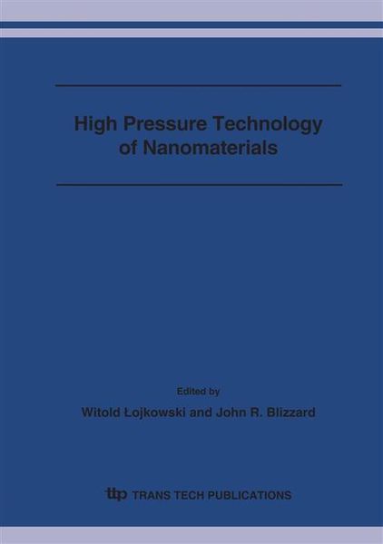 Produktbild: High Pressure Technology of Nanomaterials