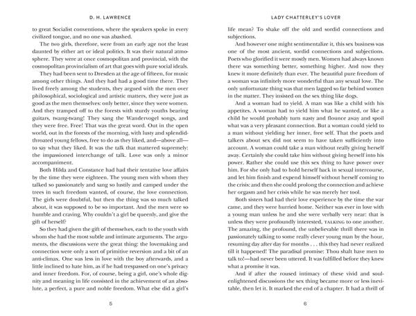 Produktbild: Lady Chatterley's Lover