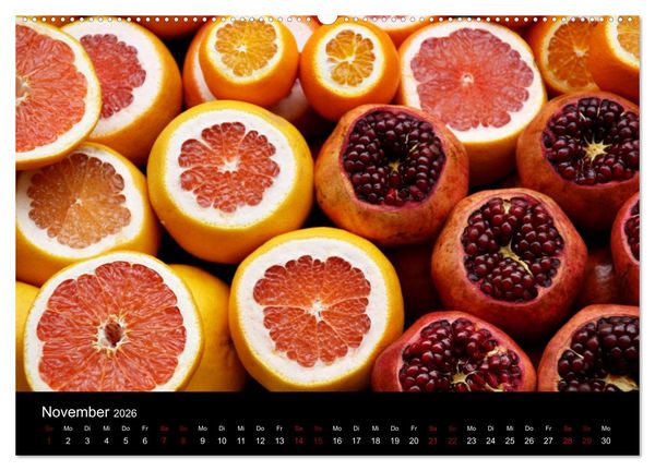 Produktbild: Erfrischend fruchtig (hochwertiger Premium Wandkalender 2026 DIN A2 quer), Kunstdruck in Hochglanz