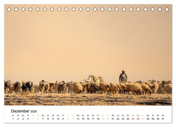 Produktbild: Jordanien - Land zwischen Antike und Moderne (Tischkalender 2026 DIN A5 quer), CALVENDO Monatskalender