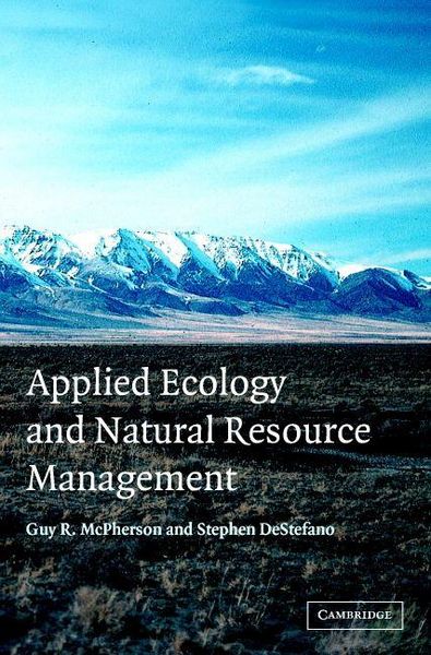 Produktbild: Applied Ecology and Natural Resource Management