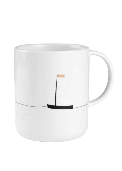 Produktbild: R&auml;der Geschenktasse Segeln, D: 8cm
