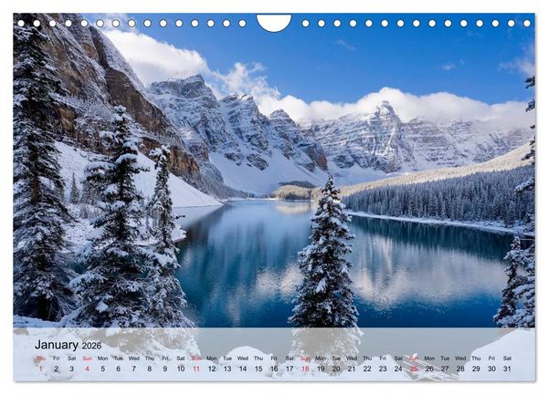 Produktbild: Canada Impressions (Wall Calendar 2026 DIN A4 landscape), CALVENDO 12 Month Wall Calendar