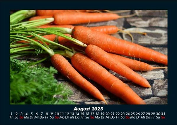 Produktbild: Gem&uuml;sekalender 2025 Fotokalender DIN A5