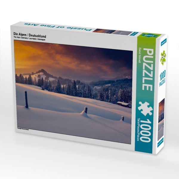 Produktbild: Die Alpen / Deutschland (Puzzle)