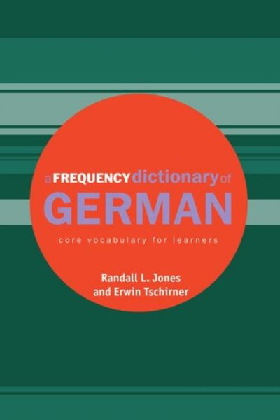 Produktbild: A Frequency Dictionary of German