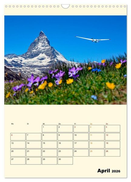 Produktbild: Segelfliegen - dem Himmel ganz nah (Wandkalender 2026 DIN A3 hoch), CALVENDO Monatskalender