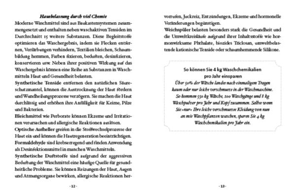 Produktbild: Das große kleine Buch: Naturwaschmittel aus Wald und Wiese