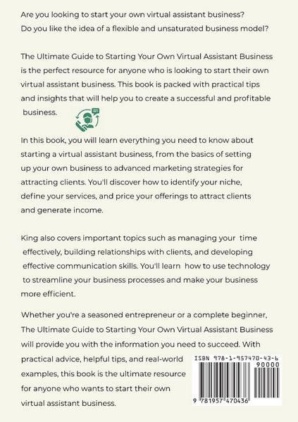 Produktbild: The Ultimate Guide to Starting Your Own Virtual Assistant Business