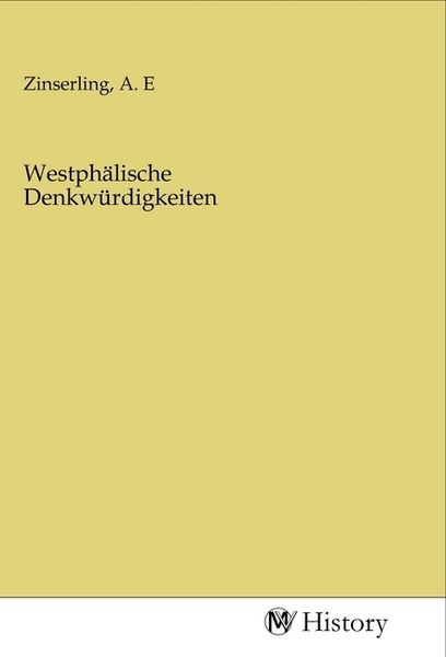 Produktbild: Westph&auml;lische Denkw&uuml;rdigkeiten