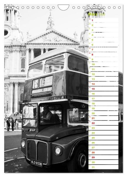 Produktbild: Big City London (Wandkalender 2026 DIN A4 hoch), CALVENDO Monatskalender