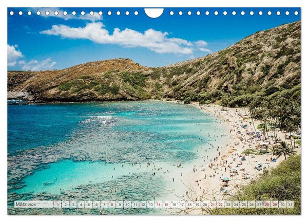 Produktbild: Aloha Hawaii (Wandkalender 2026 DIN A4 quer), CALVENDO Monatskalender