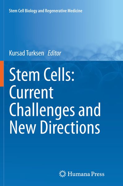 Produktbild: Stem Cells: Current Challenges and New Directions