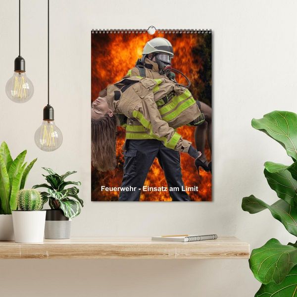 Produktbild: Feuerwehr - Einsatz am Limit (Wandkalender 2026 DIN A3 hoch), CALVENDO Monatskalender