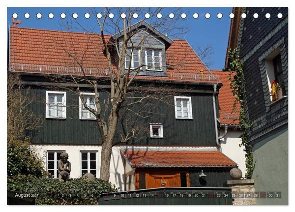 Produktbild: Kleine Perle Weimar-Tiefurt (Tischkalender 2027 DIN A5 quer), CALVENDO Monatskalender