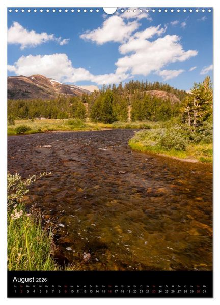 Produktbild: Idylle Pur - Der Yosemite National Park (Wandkalender 2026 DIN A3 hoch), CALVENDO Monatskalender