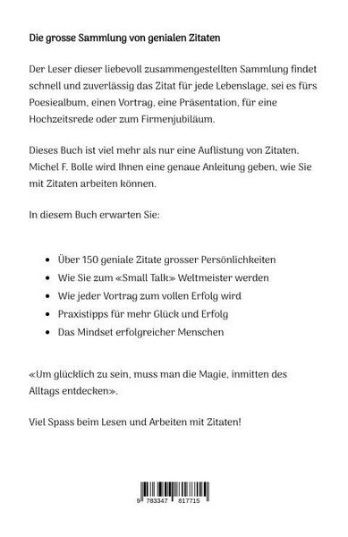 Produktbild: 150 Geniale Zitate