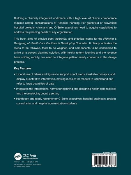 Produktbild: Planning & Designing Health Care Facilities in Developing Countries