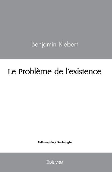 Produktbild: Le probleme de l existence