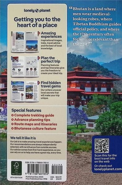 Produktbild: Lonely Planet Bhutan