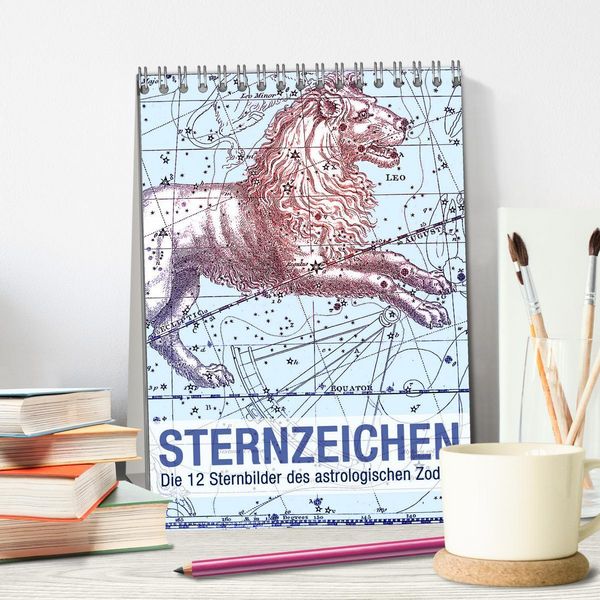 Produktbild: Sternzeichenkalender (Tischkalender 2026 DIN A5 hoch), CALVENDO Monatskalender