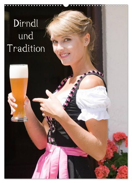 Produktbild: Dirndl und Tradition (Wandkalender 2026 DIN A2 hoch), CALVENDO Monatskalender
