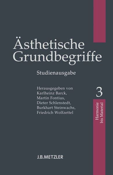 Produktbild: &Auml;sthetische Grundbegriffe