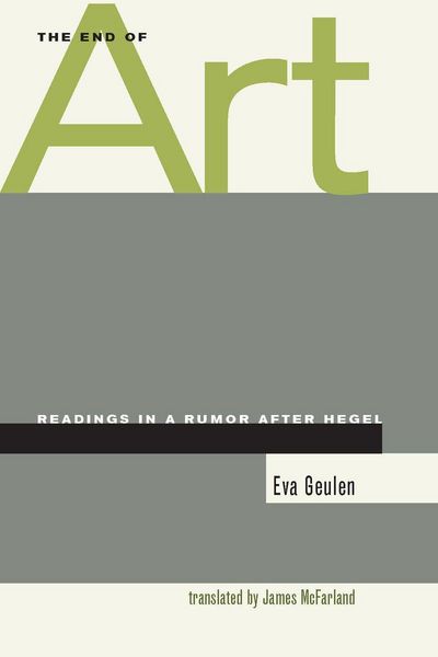 Produktbild: The End of Art