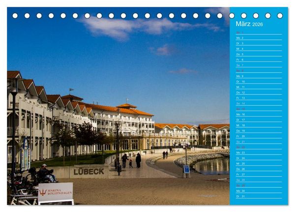 Produktbild: Boltenhagen 2026 (Tischkalender 2026 DIN A5 quer), CALVENDO Monatskalender