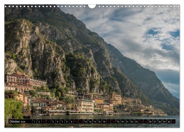 Produktbild: Gardasee - Impressionen aus der Lombardei (Wandkalender 2026 DIN A3 quer), CALVENDO Monatskalender