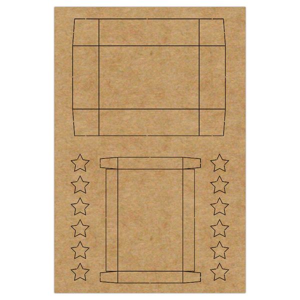 Produktbild: URSUS Geschenkboxen-Set "Federn", ros&eacute;/silber
