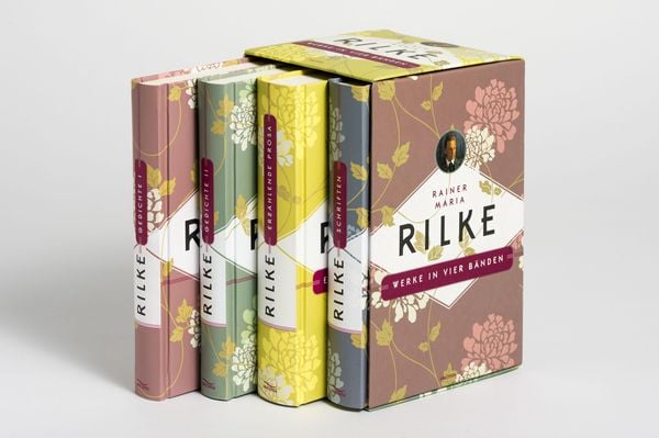 Produktbild: Rainer Maria Rilke, Werke in vier B&auml;nden (Gedichte I - Gedichte II - Erz&auml;hlende Prosa - Schriften) (4 B&auml;nde im Schuber)