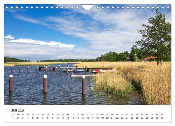 Produktbild: Fischland-Dar&szlig;-Zingst - Traumhafte Ostseelandschaften (Wandkalender 2027 DIN A4 quer), CALVENDO Monatskalender